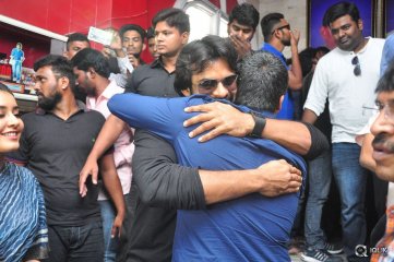 Supreme Movie Team at Sandhya Theater